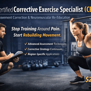 AASC Certified Corrective Exercise Specialist (CES) Certification Course 