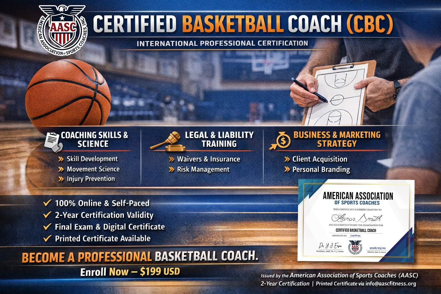 You are currently viewing AASC Certified Basketball Coach (CBC) Certification Course 